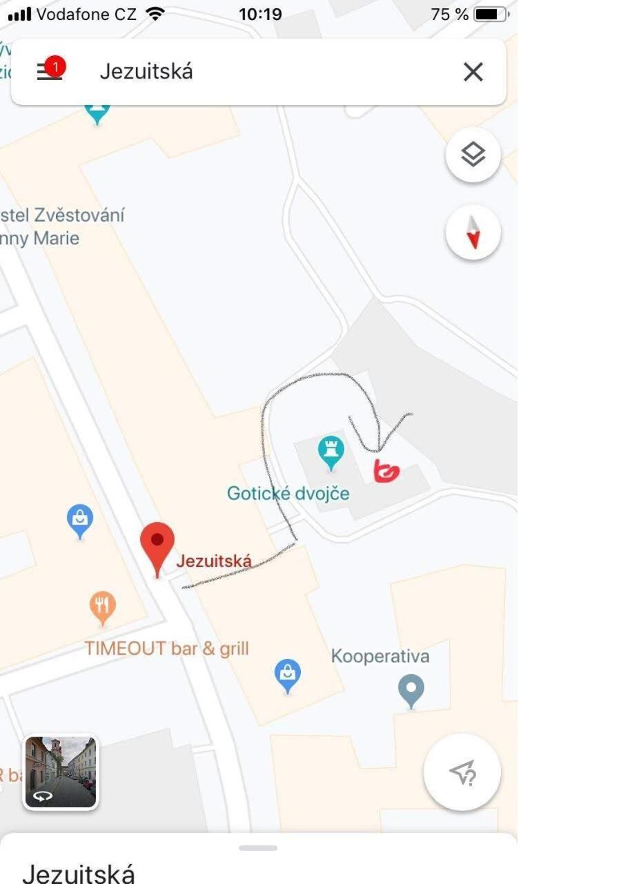 Apartman U Gotickeho Dvojcete Litoměřice Zewnętrze zdjęcie